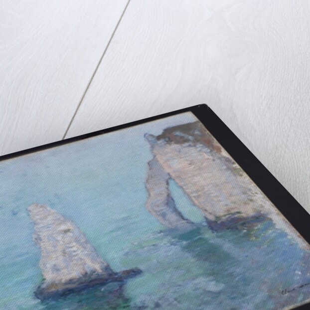 The Rock Needle and the Porte d'Aval, c.1885 by Claude Monet