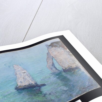 The Rock Needle and the Porte d'Aval, c.1885 by Claude Monet