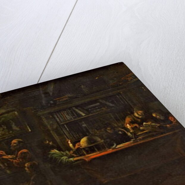 Minerva as patroness of Arts and Sciences, 1600-05 by Adam Elsheimer