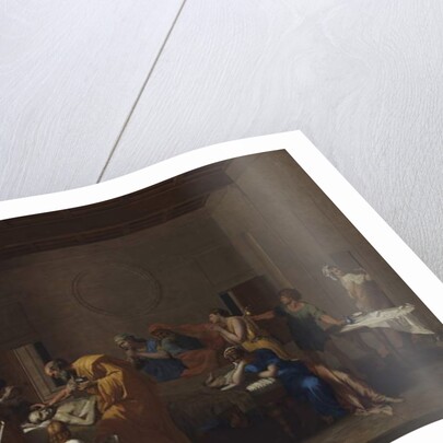 Extreme Unction by Nicolas Poussin