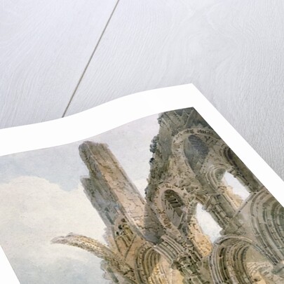 Lindisfarne Abbey, c.1797 by Thomas Girtin