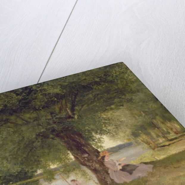 The Charente at Port-Bertaud, 1862 by Gustave Courbet