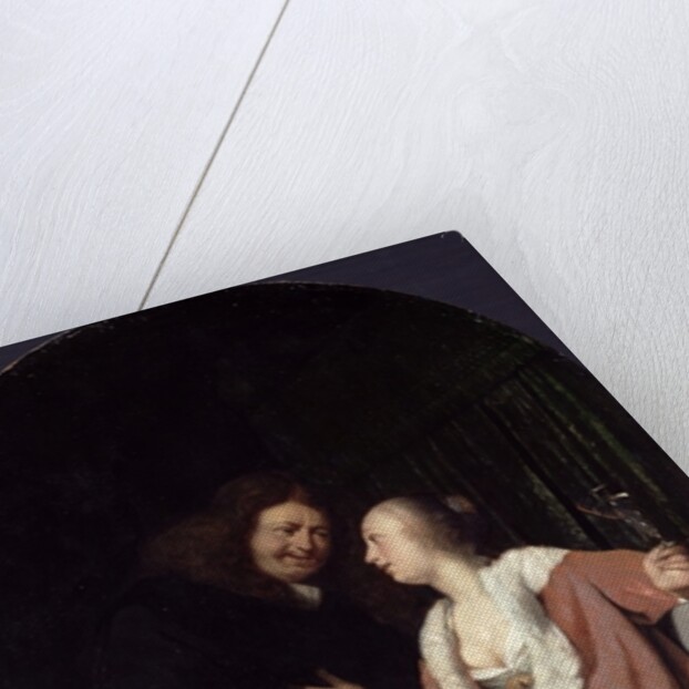 Dutch Courtship, 1675 by Frans van Mieris