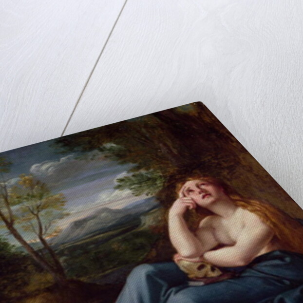 Mary Magdalene in a Landscape, c.1599 by Annibale Carracci