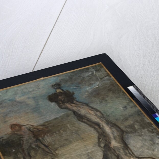 David and Goliath, c.1857 by Edgar Degas