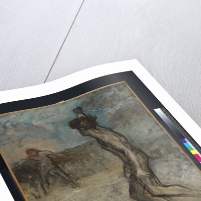 David and Goliath, c.1857 by Edgar Degas