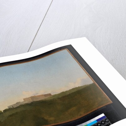 The Castel Sant'Elmo, Naples by Edgar Degas