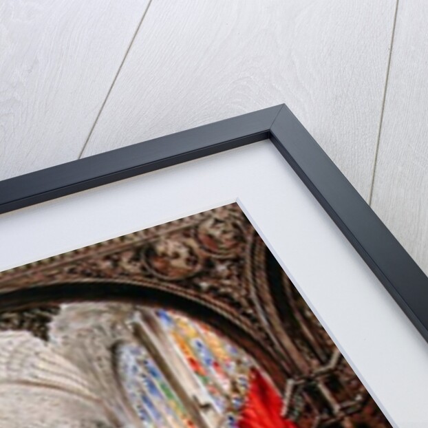 Interior of King's College Chapel, 1843 by Joseph Murray Ince