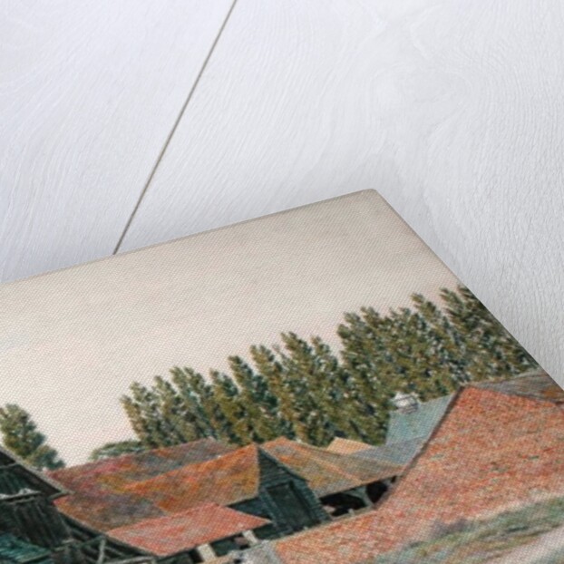 Farm Buildings, Dorchester, Oxfordshire by George Price Boyce