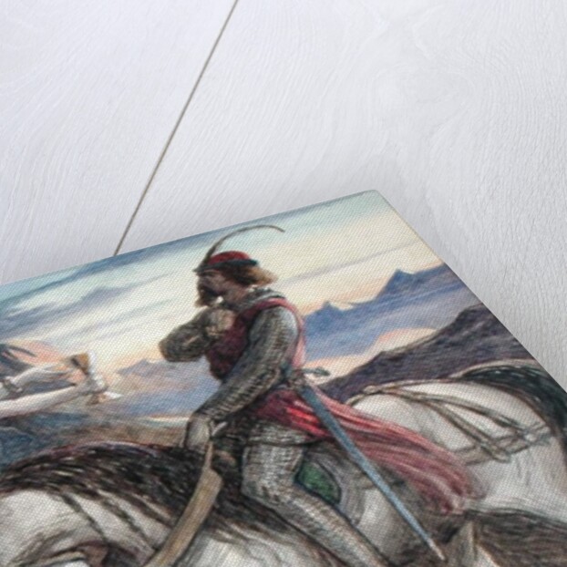 A Fairy and a Knight by Richard Doyle