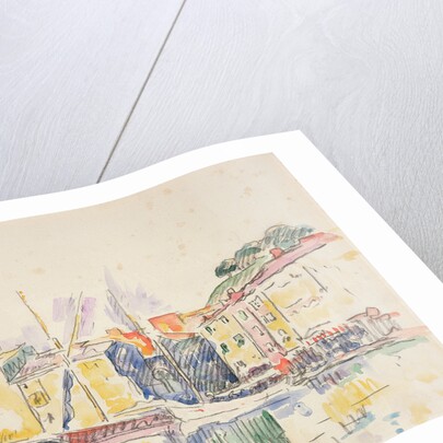 French Port of St. Tropez, 1914 by Paul Signac