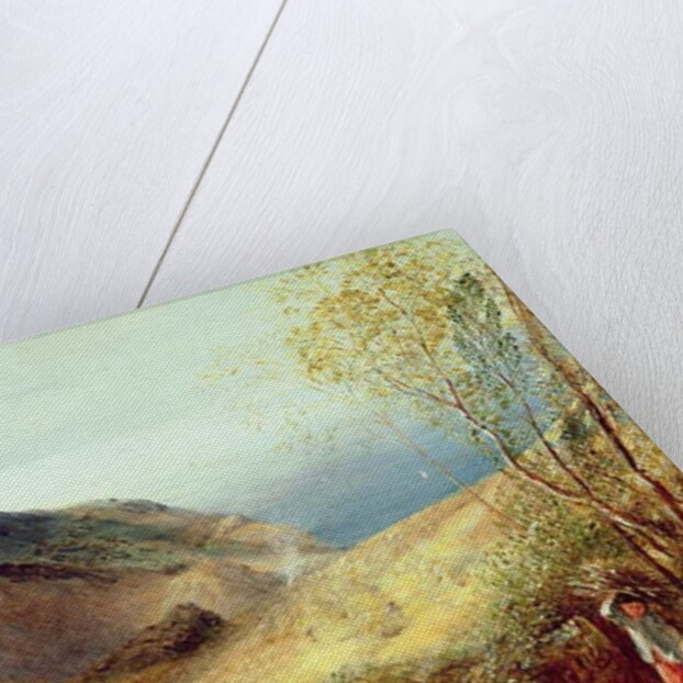 On Chalden Down, Dorset, c.1834-35 by Samuel Palmer