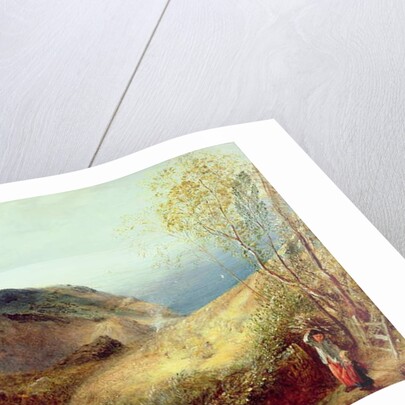 On Chalden Down, Dorset, c.1834-35 by Samuel Palmer