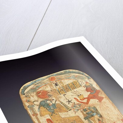 Stelae depicting the deceased before Horus, from Luxor, New Kingdom by Egyptian 18th Dynasty