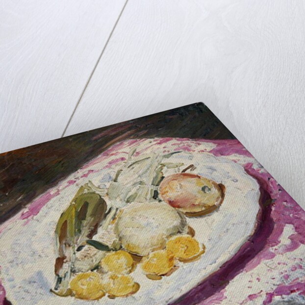 Still Life, fruit on a dish, 1829 by William Nicholson