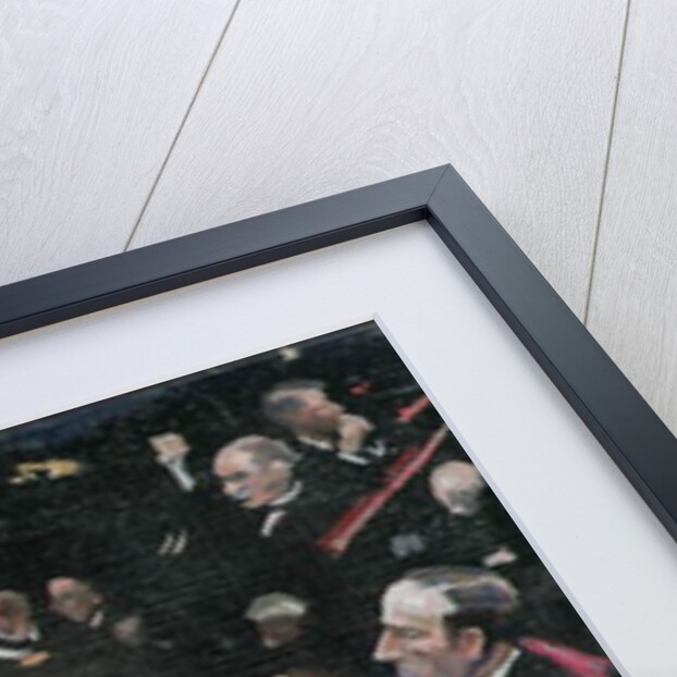 Studies in the House of Lords, Viscount Morley moving the Address, 14th December 1921 by John Lavery