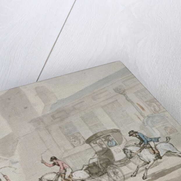 The King's Arms, Dorchester by Thomas Rowlandson