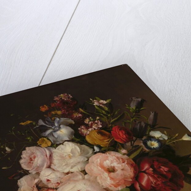 A Vase of Flowers on a Ledge, 1817 by Jan Frans van Dael