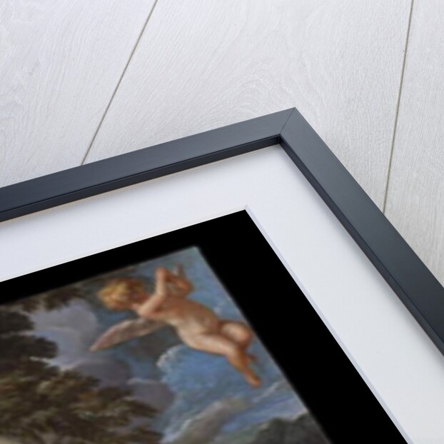 St Dominic receiving the Rosary from the Virgin Mary by Italian School