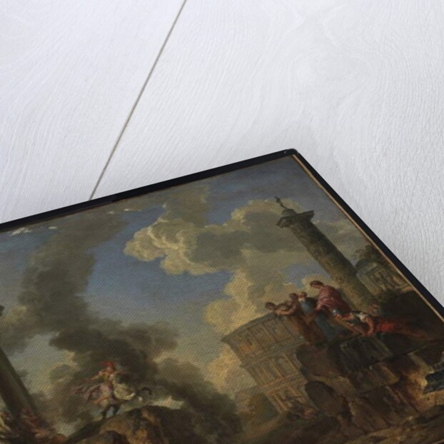 Marcus Curtius leaping into the gulf, c.1730 by Giovanni Paolo Pannini or Panini