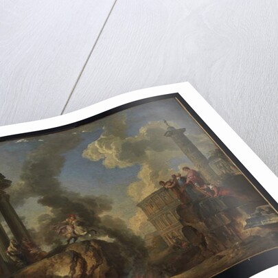 Marcus Curtius leaping into the gulf, c.1730 by Giovanni Paolo Pannini or Panini