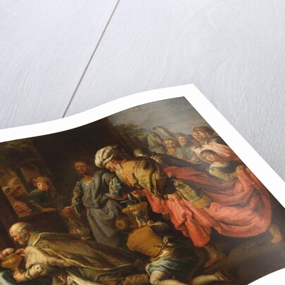 Adoration of the Kings, after van Loon by Jeremias Majer