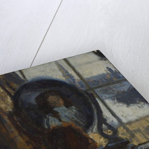 Girl at a looking-glass, little Rachel, 1907 by Walter Richard Sickert