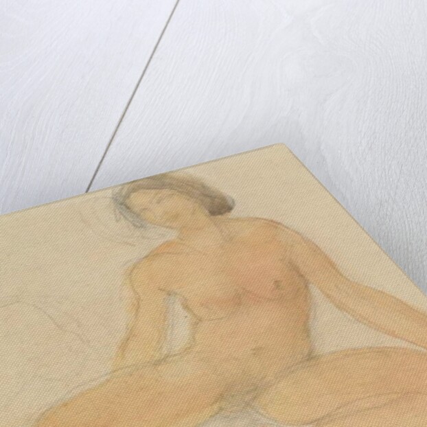 Two seated nudes by Auguste Rodin