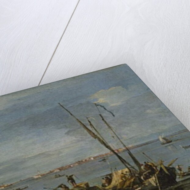 View towards Murano from the Fondamente Nuove, Venice by Francesco Guardi