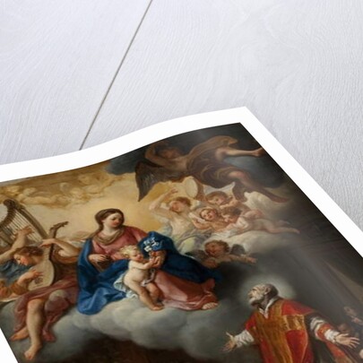 The Vision of St. Philip Neri, 1721 by Marco Benefial