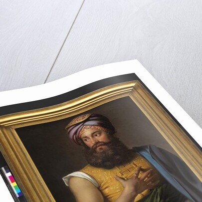 The Great Belzoni, 1824 by Jan Adam Janszoon Kruseman