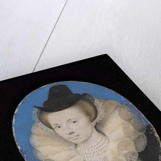Unknown lady, c.1595-1600 by Isaac Oliver