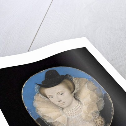 Unknown lady, c.1595-1600 by Isaac Oliver