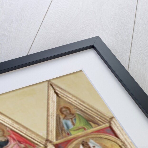 St. Geminianus, St. Michael and St. Augustine, c.1319 by Simone Martini