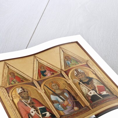 St. Geminianus, c.1319 by Simone Martini