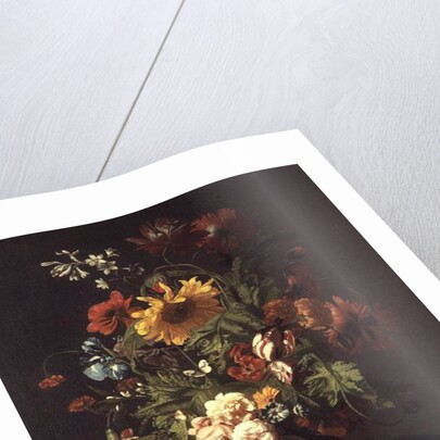 Vase of Flowers by Simon Peeterz Verelst