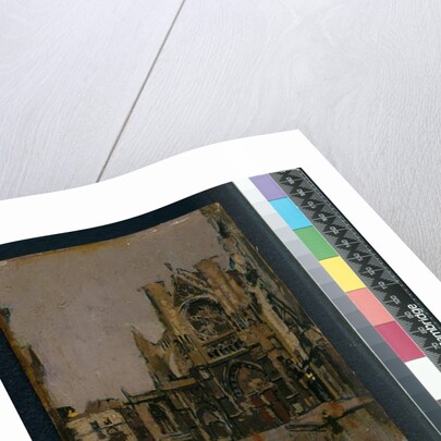 Church of St Jacques, Dieppe, 1899-1900 by Walter Richard Sickert