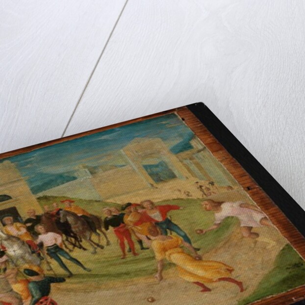 Atalanta's race, before 1555 by Niccolo the Younger Giolfino