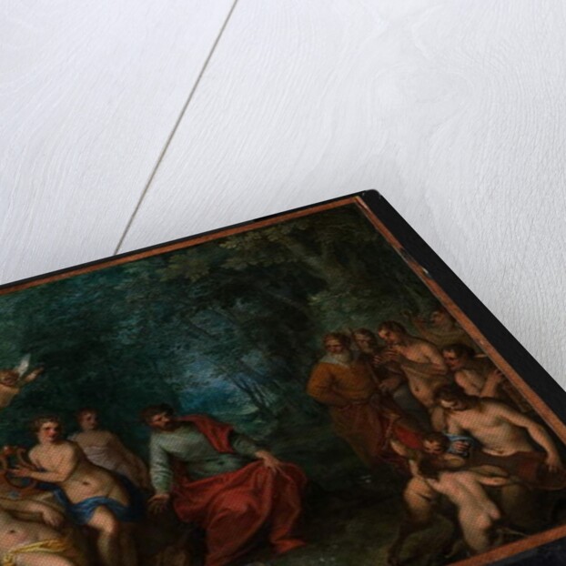 The Contest of Apollo and Pan, 1599 by Hans I or Johann Rottenhammer