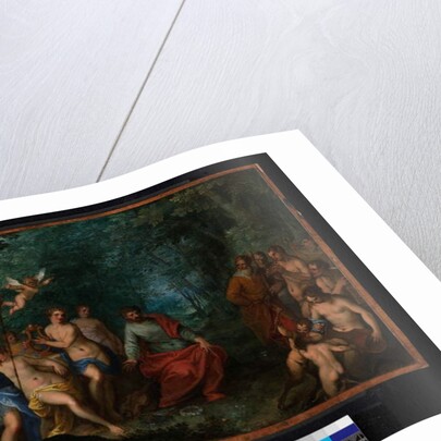 The Contest of Apollo and Pan, 1599 by Hans I or Johann Rottenhammer