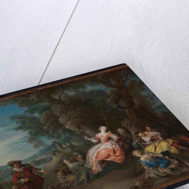 La Balançoire, before 1736 by Jean-Baptiste Joseph Pater