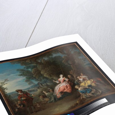 La Balançoire, before 1736 by Jean-Baptiste Joseph Pater