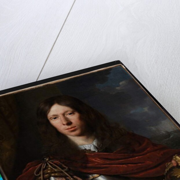 Gentleman with Helmet, before 1690 by Pieter Nason