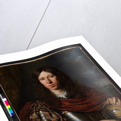 Gentleman with Helmet, before 1690 by Pieter Nason