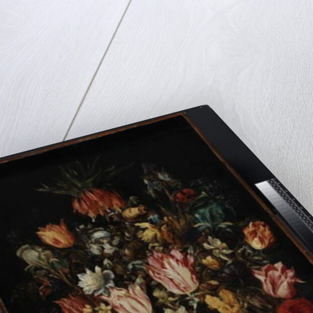 Tub of flowers, 1614 by Kasper or Gaspar van den Hoecke