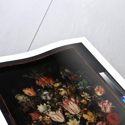 Tub of flowers, 1614 by Kasper or Gaspar van den Hoecke