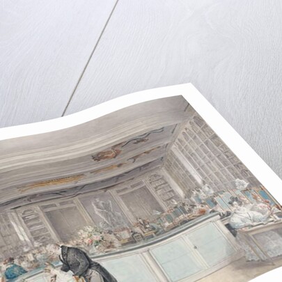 Pierre-Joseph Redouté's School of Botanical Drawing in the Salle Buffon in the Jardin des Plantes, 1830 by Julie Ribault