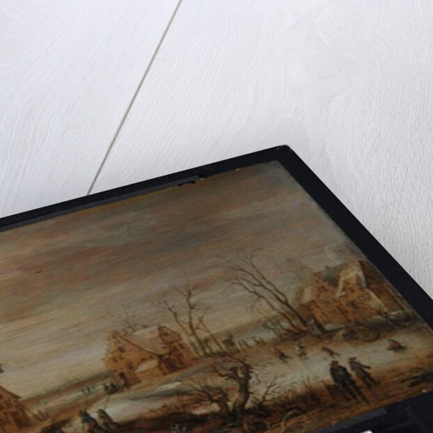 A Village in Winter by Frans de Momper