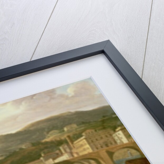 Allen Smith seated Above the River Arno, contemplating Florence, 1797 by Francois Xavier Fabre