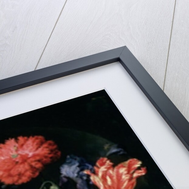 Flowers in a Glass Vase, c.1660 by Jan Davidsz de Heem